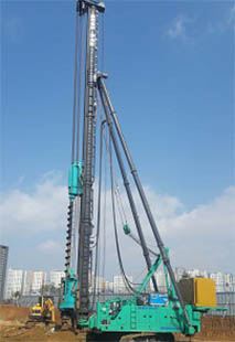 1SPR 115 rundo la hydraulic kuendesha Rig8