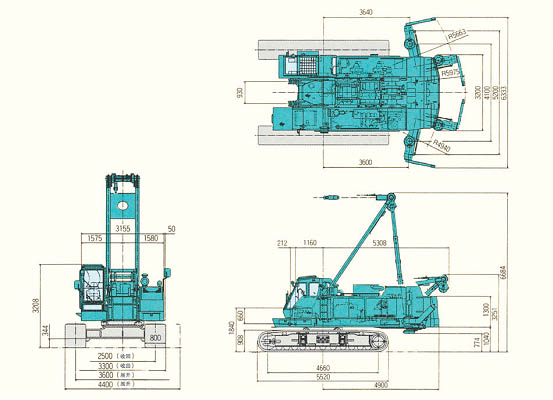 1SPR 115 rundo la hydraulic kuendesha rig3
